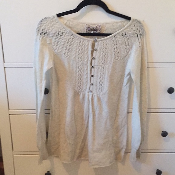 Free People Bell Sleeve Sweater - Picture 2 of 4